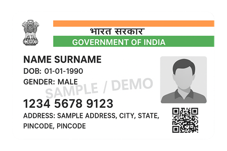 Aadhaar Card printing service by Print PK